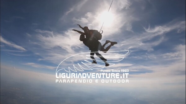 paracadutismo in liguria